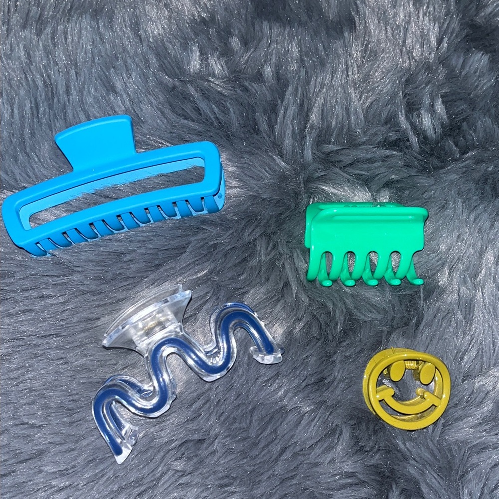 Colorful Hair Claw Clip Set